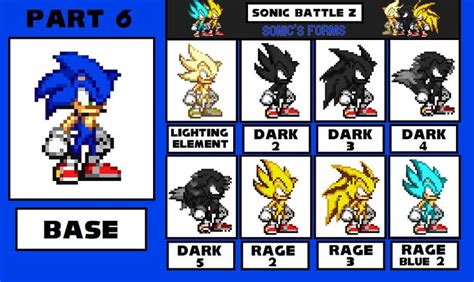 Sonic Battle Z: Sonic Forms Part 6 Remake