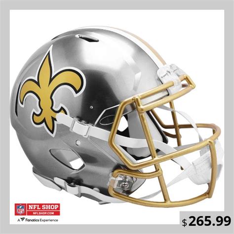 A New Orleans Saints Football Helmet On A White Background