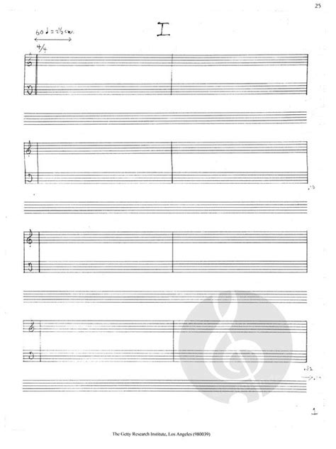 John Cage Sheet Music for Ensemble » Buy Sheet Music Online