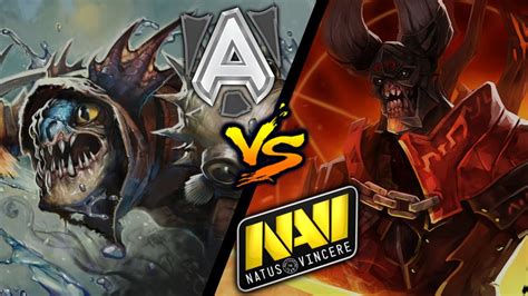 Alliance Vs Na Vi Game 4 5 Dota 2 Champions League Season 2 Dota