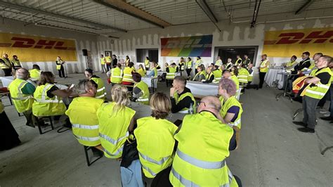 Richtfest F R Weiteres Dhl Logistikzentrum Im Star Park Vom Wachstum