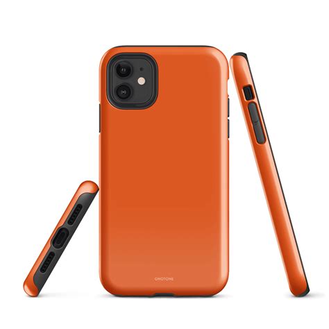 Neon Orange iPhone Case – Onotone