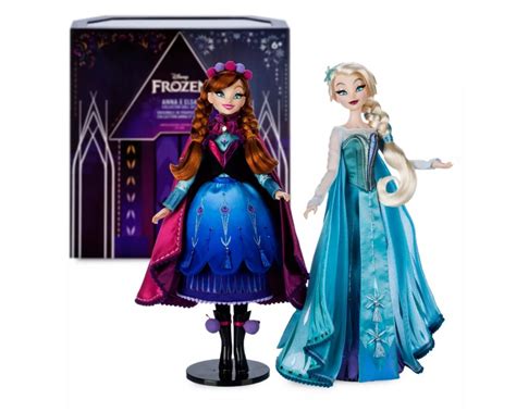 Disney Anna And Elsa Collector Doll Set By Brittney Lee