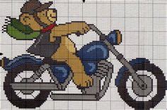 33 Motor Cycle Cross Stitch Ideas Cross Stitch Cross Stitch Patterns