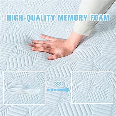 Cambividas Inch Queen Size Memory Foam Mattress Topper High Density