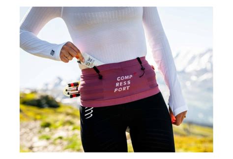 Ceinture Compressport Free Belt Pro Rose Unisex Alltricks Fr