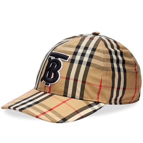 Burberry Check Baseball Cap Burberry