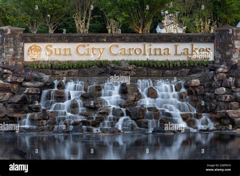 Sun City Carolina Lakes Stock Photo - Alamy