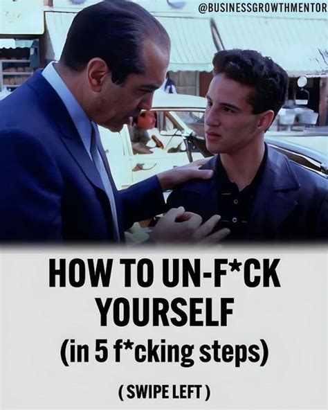 Grease The Wheelz On Twitter How To Un F Ck Yourself In F Cking Steps