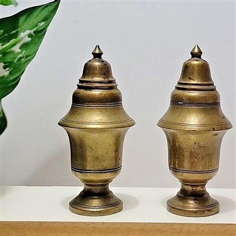 Brass Salt Shaker Etsy