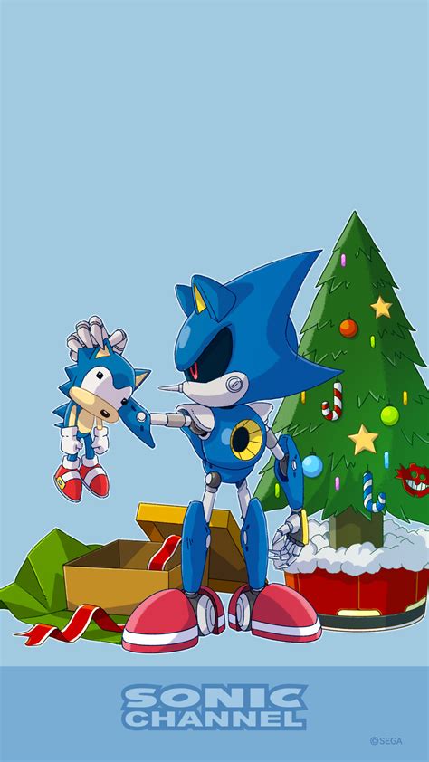 New Official Artwork Of Metal Sonic For December The Sonic News Leader