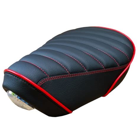 Honda Super Cub C Seat Cover Black Padded Handmade Supercub Cheeky