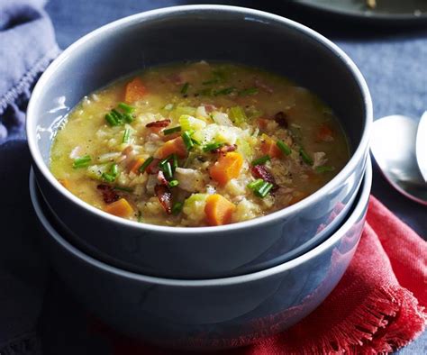 Hearty Bacon Lentil And Vegetable Soup Australian Womens Weekly Food