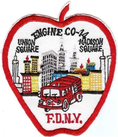 Fdny Engine 14 Fire Badge Fdny Fdny Patches