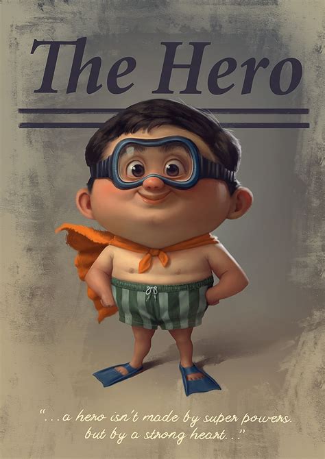 Check Out This Behance Project U Cthe Hero U D Https