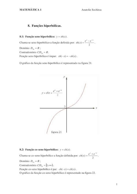 PDF A6 Funcoes Hiperbolicas DOKUMEN TIPS