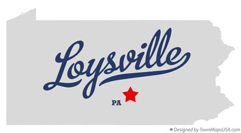 Map of Loysville, PA, Pennsylvania