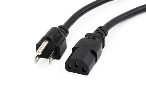 Japan Power Cord C13 To Jis 8303 125mm Sq Pactech