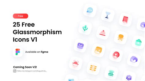 25 Free Glassmorphism Figma