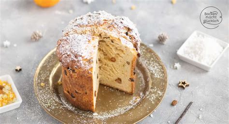 Einfaches Panettone Rezept Backen macht glücklich