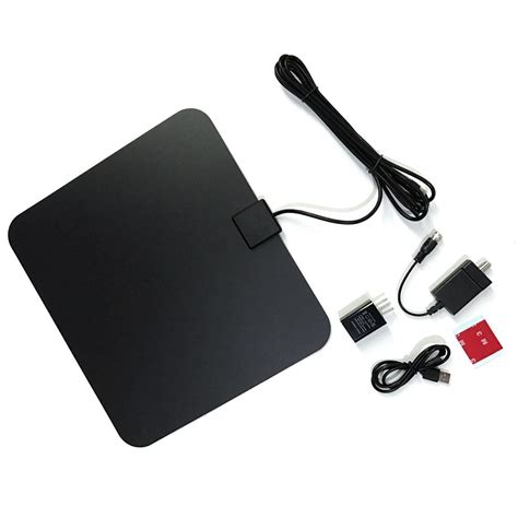 Buy Viewtv Miles Range Flat Hd Digital Indoor Amplified Tv Antenna