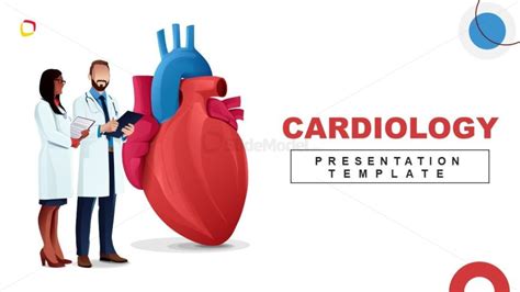 Cardiology PPT Template - Title Slide - SlideModel