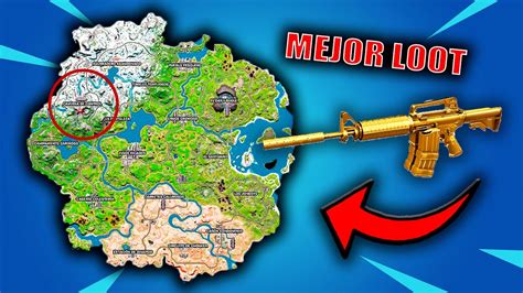 EL MEJOR LUGAR PARA CAER En Fortnite Battle Royale EL MEJOR LOOT