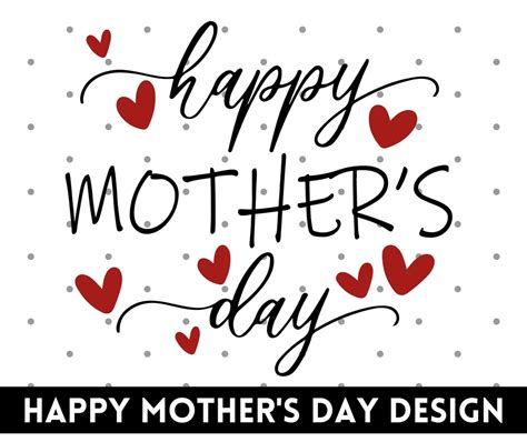 Happy Mothers Day Svg Mothers Heart Svg Mom Svg Mama Svg Blessed