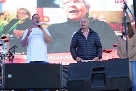 Lan S Hoy Grindetti Y Kravetz Participaron Del Multitudinario Festejo