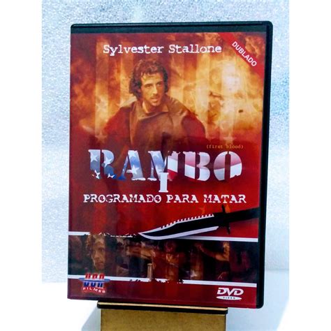 Dvd Filme Original Rambo I Programado Para Matar Sylvester