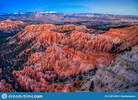 Amphitheater Sunset Inspiration Point Bryce Canyon National Park Utah