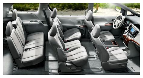 Toyota Sienna Seating Capacity 8