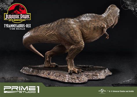 Jurassic Park Statuette Prime Collectibles 1 38 Tyrannosaurus Rex 18 Cm