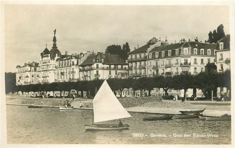 GENEVE Quai Des Eaux Vives