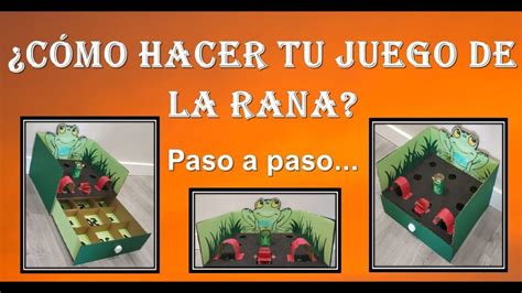 Juego De La Rana Con Material Reciclado C Mo Jugar Y Qu Necesitas