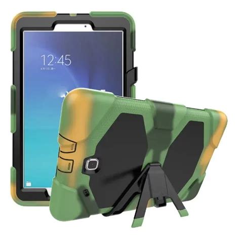 Armor Hard Rubber Heavy Duty Rugged Impact Hybrid Case With Kickstand