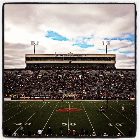 Kelly-Shorts Stadium at Central Michigan University, Mt. Pleasant ...