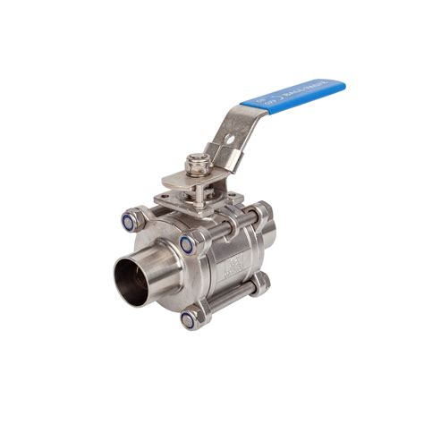 Food Grade Sanitary Hygienic Butt Weld 3PCS Ball Valves Buy Sanitary