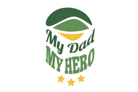 My Dad My Hero Graphic By Craftbundles · Creative Fabrica