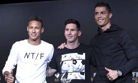 Ronaldo Messi Y Neymar Son Los Futbolistas Mejor Pagados Del Mundo En