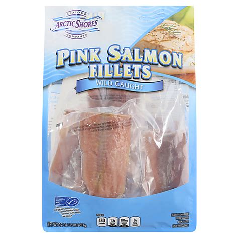 Arctic Shores Wild Caught Pink Salmon Fillets 32 Oz Seafood Market