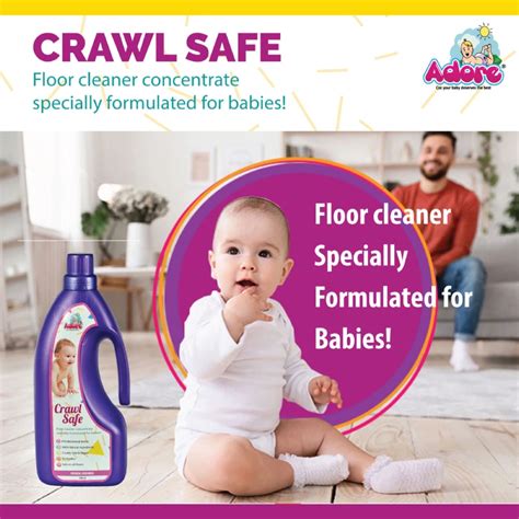 Crawl Safe Baby Floor Cleaner French Lavender Adore