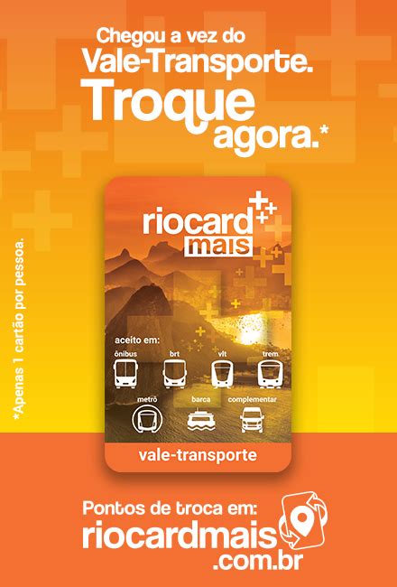 Cadastro De Compradores Vale Transporte Riocard Mais