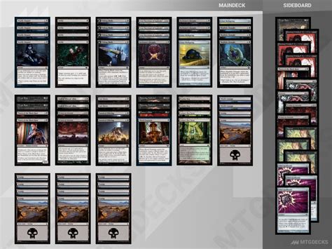 Pauper Mono Black Control Deck By Quemario Mtg Decks