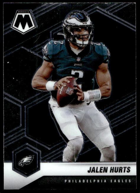 Jalen Hurts Panini Mosaic Philadelphia Eagles Football Card