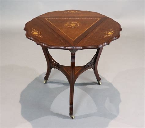 Victorian Mahogany Corner Table Antique Tables At Straffan Antiques