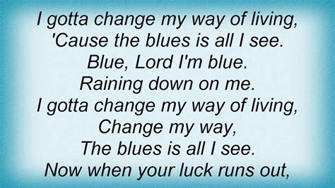 Allman Brothers Band Change My Way Of Living Lyrics Youtube