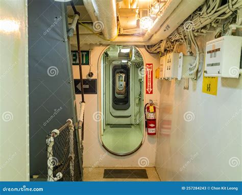 Interior View of the Battleship USS Iowa Editorial Stock Photo - Image ...