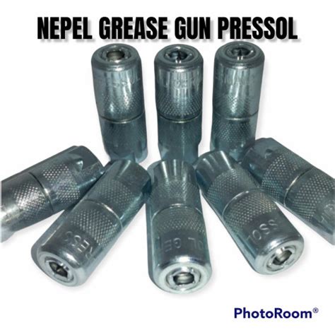 Jual NEPEL KEPALA POMPA GEMUK TANGAN MANUAL HAND GREASE GUN 500CC