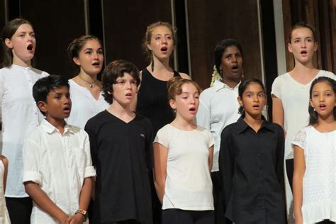 Nuria & The Auroville Children's Choir - Auroville International USA